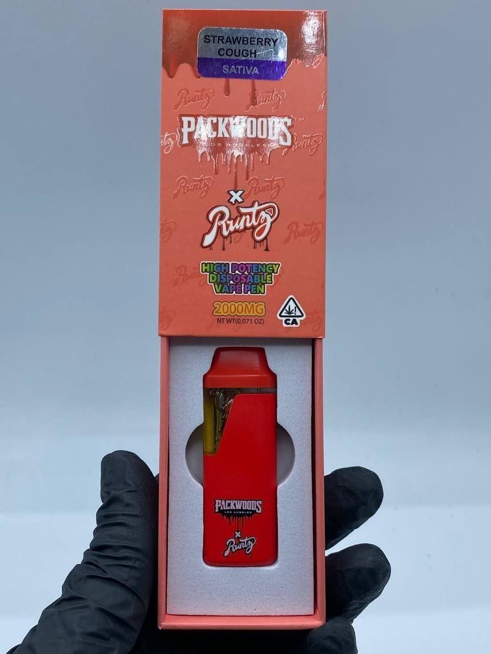 Packwoods x runtz disposable